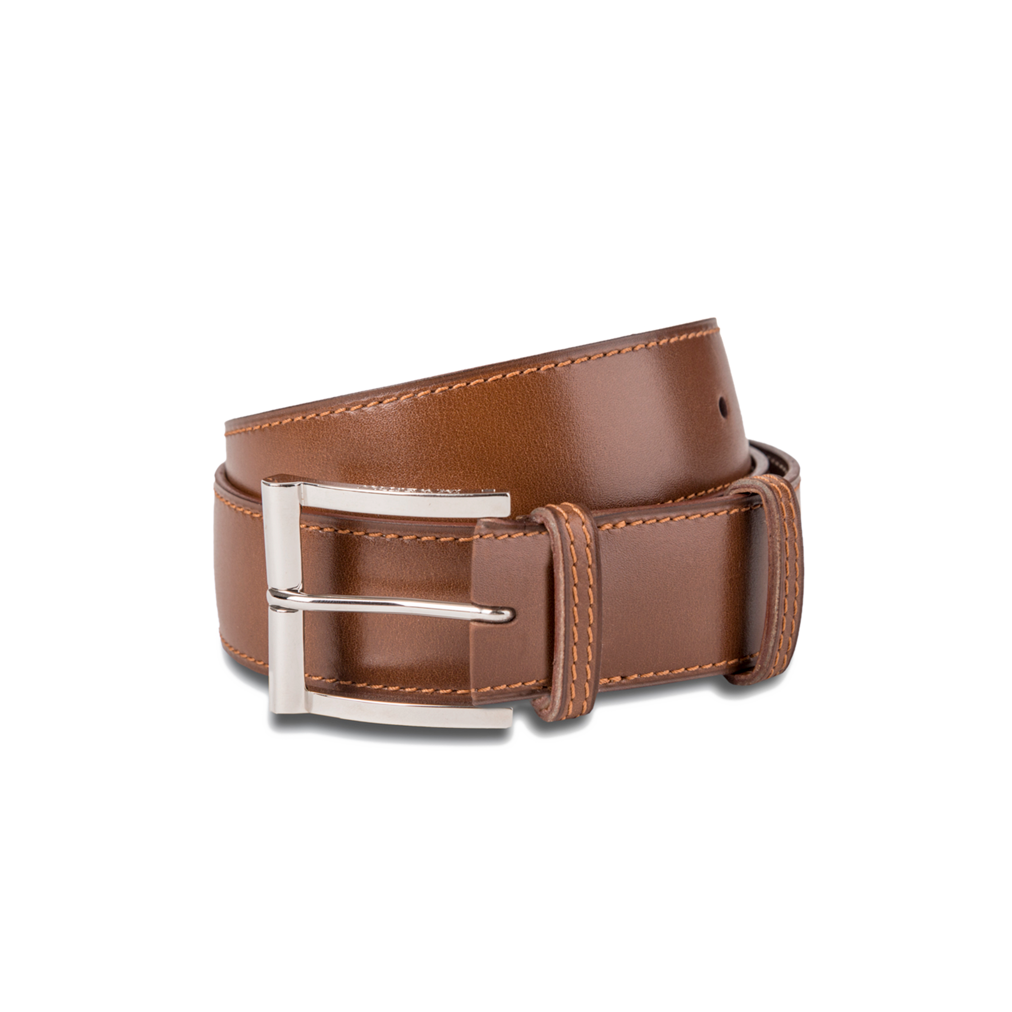 Demi-Jonc Belt[Brown boxcalf]