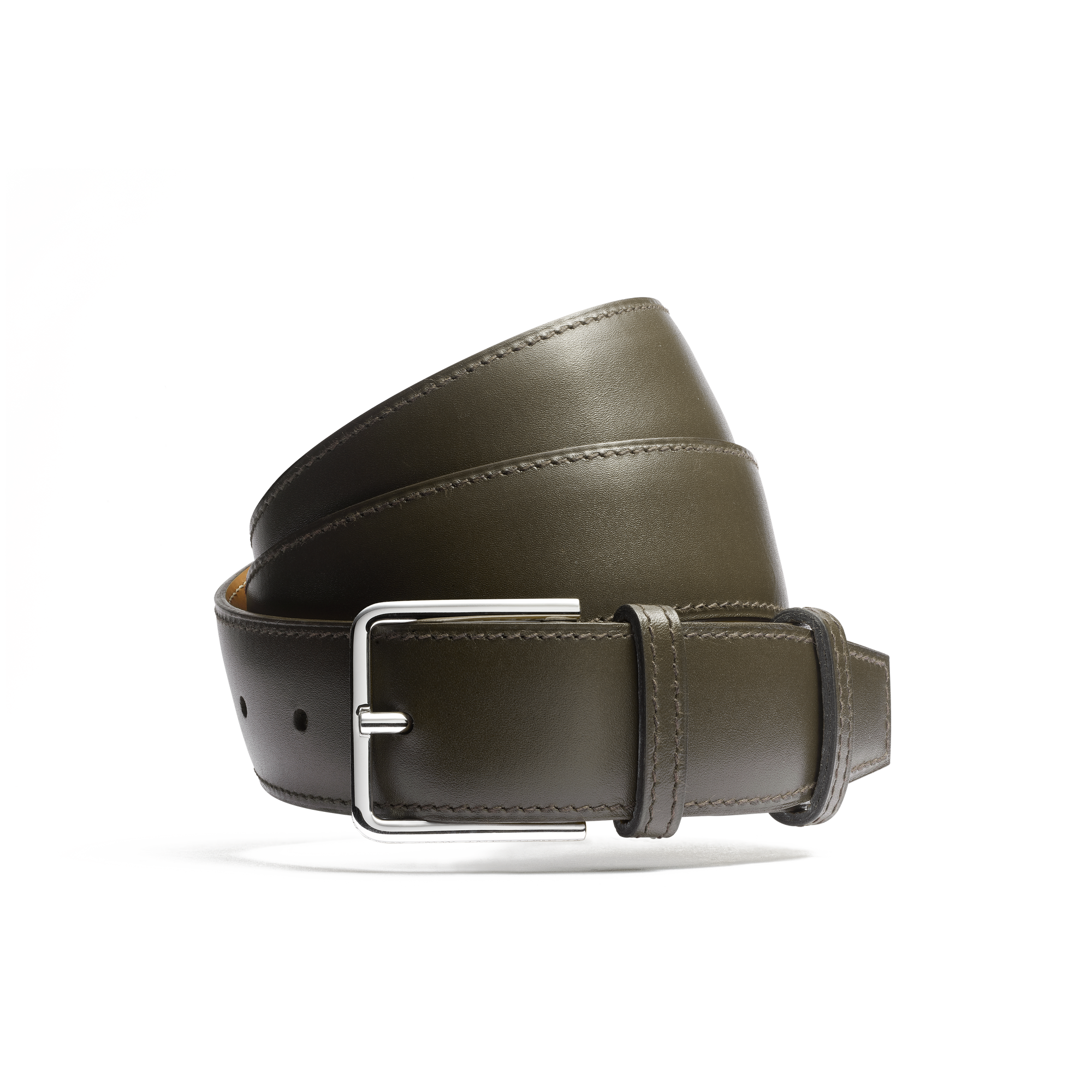 Signature Belt[terre d'ombre Boxcalf]