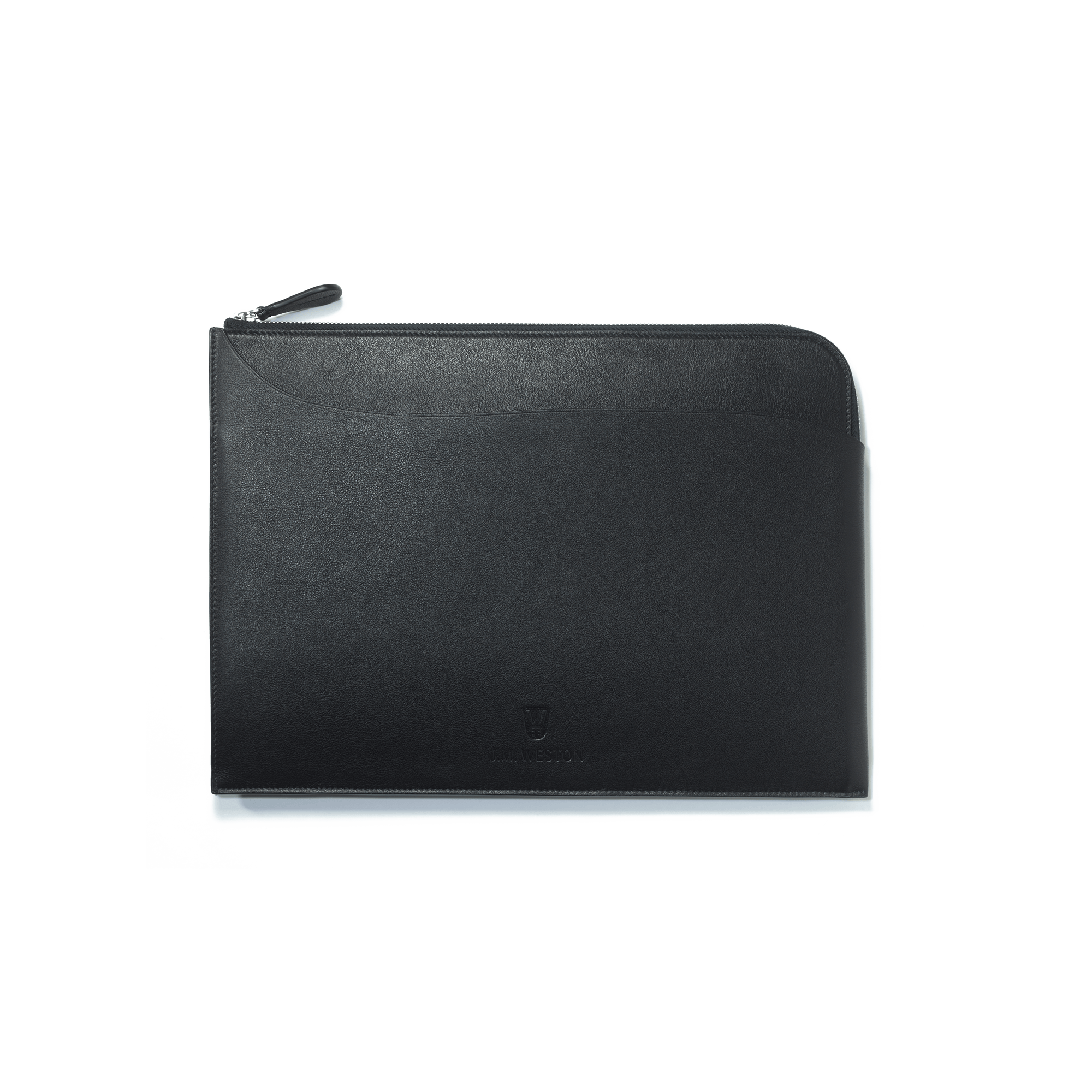 Double You Computer Case[Black Soft Calfskin]