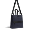 Walker Tote Bag Large Model [Navy Canvas and Black Calfskin]